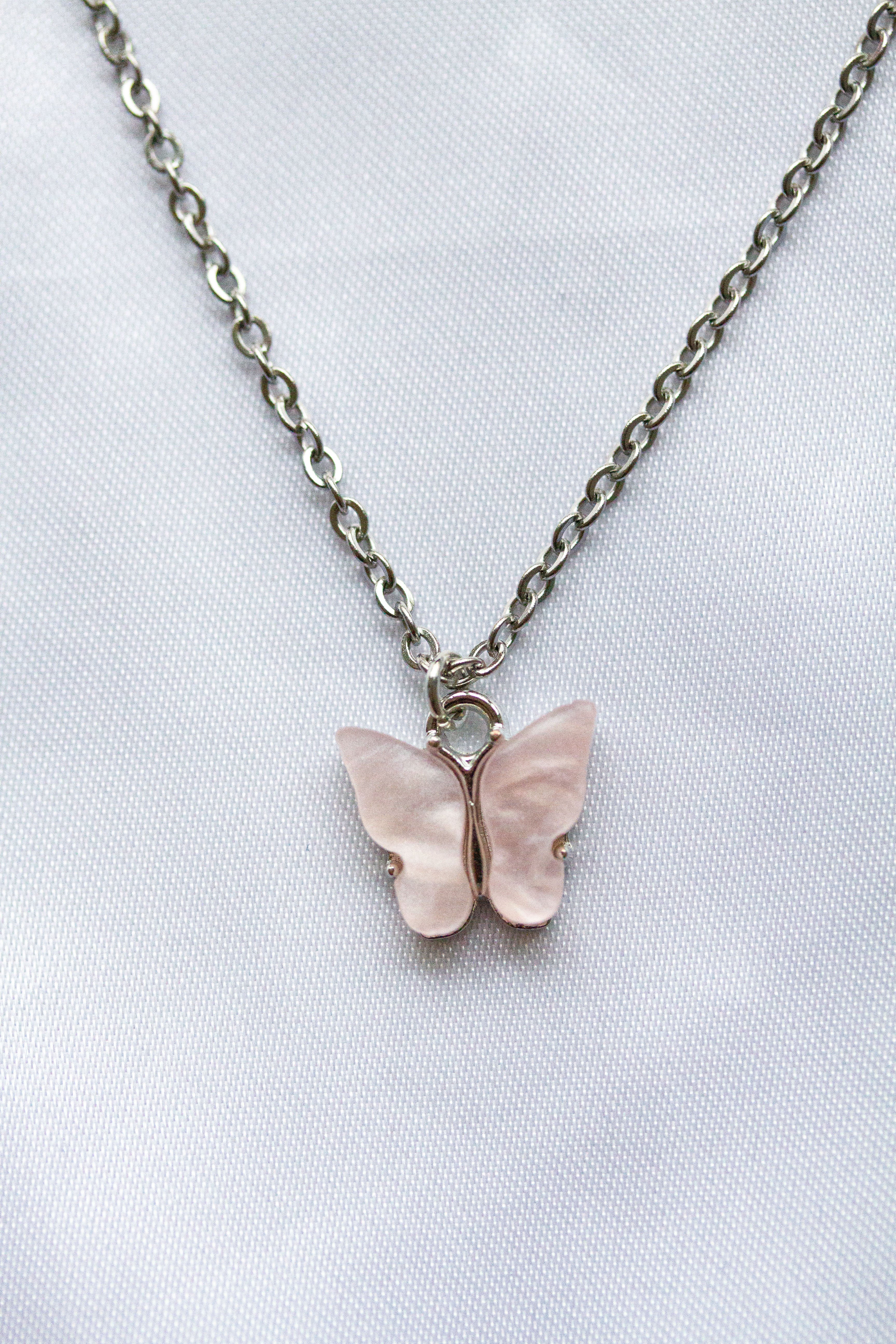 Kette Butterfly Silver