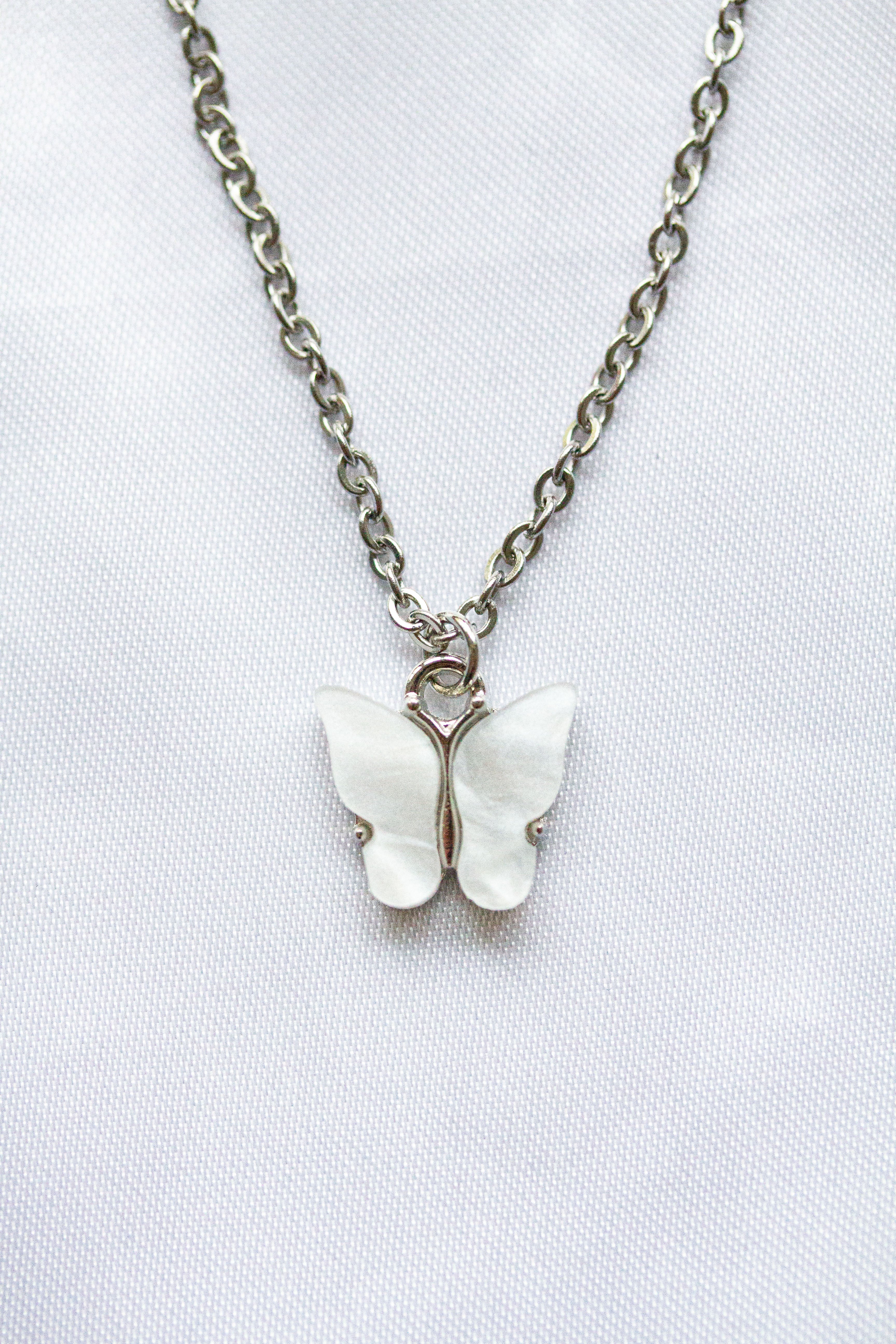 Kette Butterfly Silver