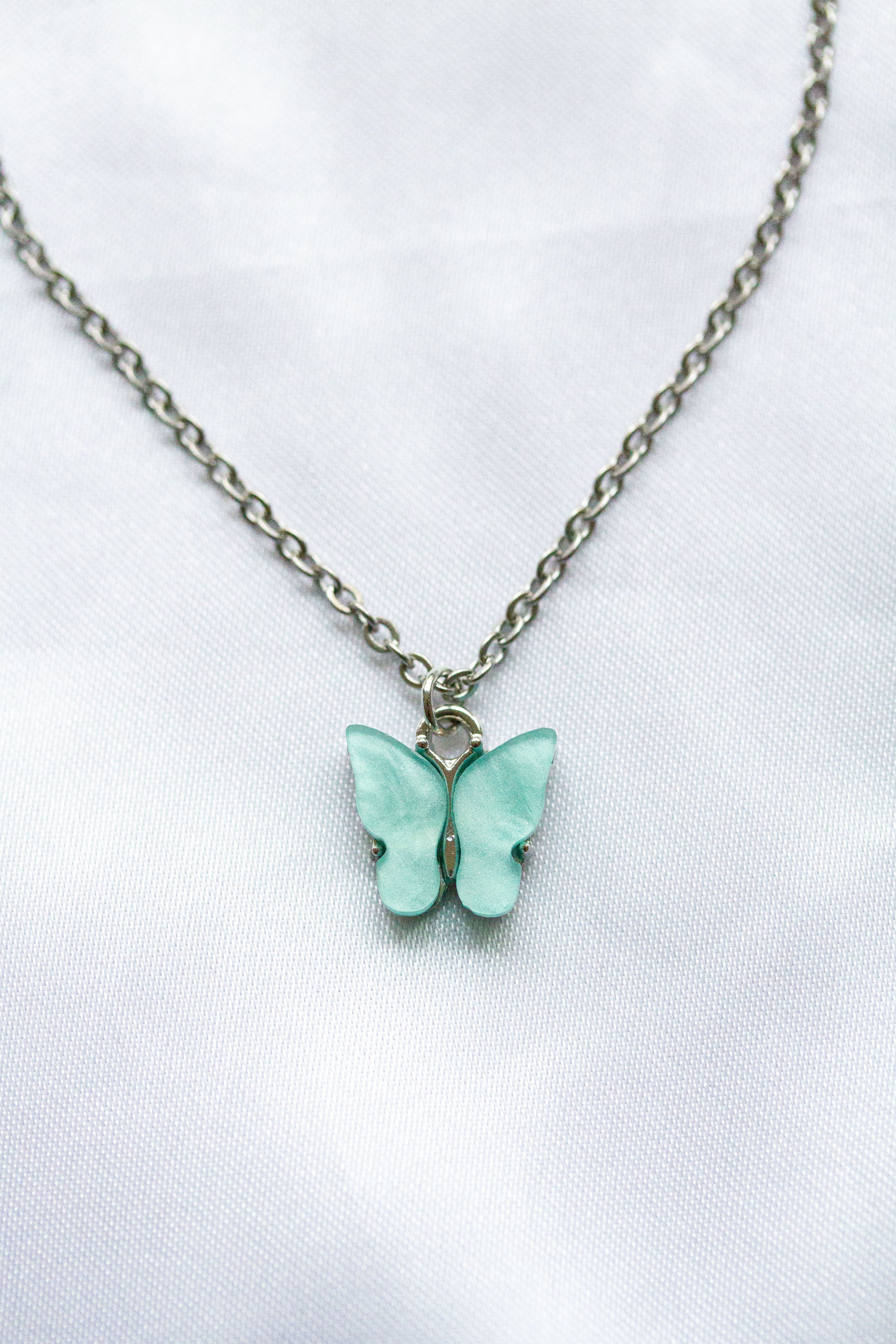 Kette Butterfly Silver